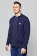 Кофта Wrangler Funnel Neck Zip Regular Fit (W6G5HA114) Темно-синій XXL-00 - зображення 2