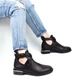 Ботинки кожаные Woman's heel 38 черные (О-886) - изображение 4
