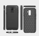 Противоударный чехол Fashion Case Urban для Samsung Galaxy A6 Plus Черный - изображение 2