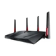 Беспроводной маршрутизатор Asus RT-AC88U (AC3100, 1xGE WAN, 8xGE LAN, Dual WAN up to 2gbps, 1xUSB 2.0, 1xUSB 3.0, поддержка 3G/4G-модема, AiMesh, 4 внешние антенны) - изображение 2