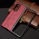 Защитный чехол UniCase Leather Series для Samsung Galaxy Fold 2 - Red - изображение 3