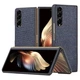 Защитный чехол UniCase Cloth Texture для Samsung Galaxy Fold 3 - Blue - изображение 1