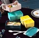 Стильний ланч-бокс Tasty Food, 1000 мл, рожевий - зображення 7
