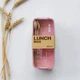 Ланч-бокс тройной Эко "Lunch box", 900мл, розовый - изображение 6