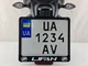 Рамка для мотоциклетного номера Lifan white 174х220мм чёрная (VH-ABS1722LF3W) - изображение 2