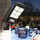 Вуличний ліхтар на сонячній панелі Solar Street Light BL BK 120-6COB - зображення 1
