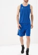 Форма для занятий боксом Base Punch New шорты + майка ADIDAS ADIBTT02/ADI синяя XL - изображение 1