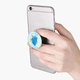 Попсокет (Popsockets) держатель для смартфона С Украиной в сердце (8754-3668-WT) Белый - изображение 2