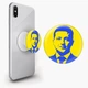 Попсокет (Popsockets) держатель для смартфона Мне нужно оружие, а не эвакуация (8754-3678-BK) Черный - изображение 1