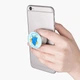 Попсокет (Popsockets) держатель для смартфона С Украиной в сердце (8754-3668-BK) Черный - изображение 2