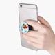 Попсокет (Popsockets) держатель для смартфона Бандера Смузи (8754-3671-WT) Белый - изображение 2