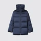Куртка Uniqlo J+ пуховая L темно синяя (443929) - изображение 3