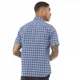 Рубашка Fred Perry Four Colour Gingham Shirt Navy Navy, XL (50) (11040810) - изображение 2