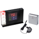 Метеостанція Bresser MyTime Crystal P Colour Projection Alarm Clock and Weather Stations Black (7060100) - изображение 3