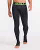 Мужские компрессионные тайтсы для восстановления 2XU, Power Recovery Compression Tights, S, черный/черный логотип - изображение 1