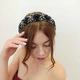 Обруч-ободок для волос Ksenija Vitali Black OB-0009 - изображение 2