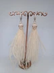 Серьги из перьев Ksenija Vitali Wedding SP-00011 - изображение 3