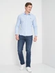 Сорочка бавовняна чоловіча Levi's Battery Housemark Slim Fit 86625-0005 S Allure Blue (5400816930419) - зображення 3