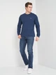 Лонгслив мужской Levi`s Original Housemark Tee 72848-0001 L Темно-синий (5400599781987) - изображение 3