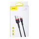 USB Baseus USB to Lightning 2.4A CALKLF-B Цвет Чёрно-Красный, 19 - изображение 3