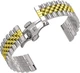 Металлический Браслет Stech Line (20 мм) Silver Gold (26874-67) - изображение 3