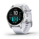 Мультиспортивные часы GARMIN Fenix 7S Silver with Whitestone Band - изображение 4