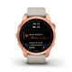 Мультиспортивний годинник GARMIN Fenix 7S Solar Rose Gold with Light Sand Band - зображення 1