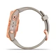Мультиспортивний годинник GARMIN Fenix 7S Solar Rose Gold with Light Sand Band - зображення 5