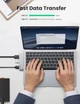 Юсб-хаб Ugreen CM251 5-in-2 Dual USB Type-C to 3x USB 3.0 + HDMI + USB Type-C for MacBook Pro/Air (60559) - зображення 4