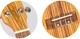 Укулеле сопрано Flight DUS322 Zebrawood - изображение 4