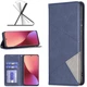 Чехол-книжка с кармашками UniCase Geometric Pattern для Xiaomi 12 / 12X - Blue - изображение 1