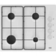 Варильна поверхня Beko HIGG 64123 SW (HIGG64123SW) - зображення 1