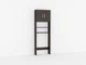 Тумба під пральну машину Moreli GT-0107 з полицями Ш640*В1900*Г250мм Венге Темний - зображення 2