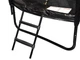 Батут садовый с лестницей SkyFlyer 8 футов 244 см Black TR0033 - изображение 2