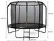 Батут садовый с лестницей SkyFlyer 10 футов 304 см Black TR0034 - изображение 8