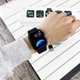 Cмарт-годинник Smart Watch HW22 IP68, 44mm Aluminium, бездротова зарядка (Black) - зображення 8