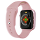 Смарт-часы умные часы Smart Watch i12 Pink (уведомления, звонки, голос вызов, wearfit pro) + подарок Earpods - изображение 4