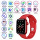 Смарт-часы умные часы Smart Watch i12 Red (уведомления, звонки, голос вызов, wearfit pro) + подарок Earpods - изображение 2