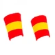 Комплект напульсников Joma Wristband 2 шт. (400300.P03) Red/Yellow/Black - изображение 2