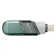 Флеш-накопитель для iPhone и iPad SanDisk USB 3.1 iXpand Flip 64Gb Флешка с разъемом Lightning / USB 3.1 (SDIX90N-064G-GN6NN) - изображение 2