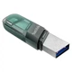 Флеш-накопитель для iPhone и iPad SanDisk USB 3.1 iXpand Flip 64Gb Флешка с разъемом Lightning / USB 3.1 (SDIX90N-064G-GN6NN) - изображение 4