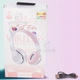 Навушники з котячими вушками Бездротові Wireless headSet Cat P47M Сірі з Bluetooth гарнітурою та LED підсвічуванням - зображення 8