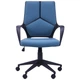 Кресло офисное AMF Urban LB синий/черный (механизм Tilt/пластик/ткань) (515408) - изображение 3