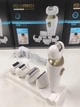Епілятор Geemy GM-7005 акумуляторний бездротовий з 5 насадками жіночий Білий - зображення 7