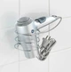 Держатель для фена Wenko Classic, 13,5 х 10,5 х 11 см, метал, хром - изображение 3