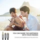 Кабель аудио сплиттер UGREEN AV123 3.5mm Stereo Audio Splitter Cable with Braid 20cm Black (10532) - изображение 2