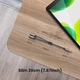 Кабель аудио сплиттер UGREEN AV123 3.5mm Stereo Audio Splitter Cable with Braid 20cm Black (10532) - изображение 4