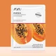 Тканинна маска для обличчя Zozu Papaya 25g - зображення 3
