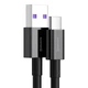 USB-кабель USB на Type-C Baseus Superior Series Fast Charging (66W, 6А, 2m). Black - зображення 2