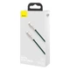 USB кабель для iPhone Type С на Lightning Baseus Cafule Series Metal Data Cable | 1M, 20W, PD |. Green - зображення 10